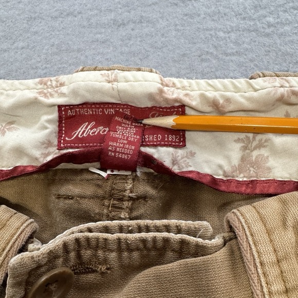 RARE Abercrombie & Fitch Low Rise Flare Cargo Pants Womens Size 6 Vintage Y2k - Picture 7 of 16